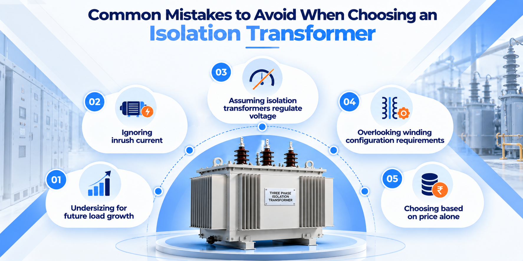 Common Mistakes to Avoid When Choosing an Isolation Transformer