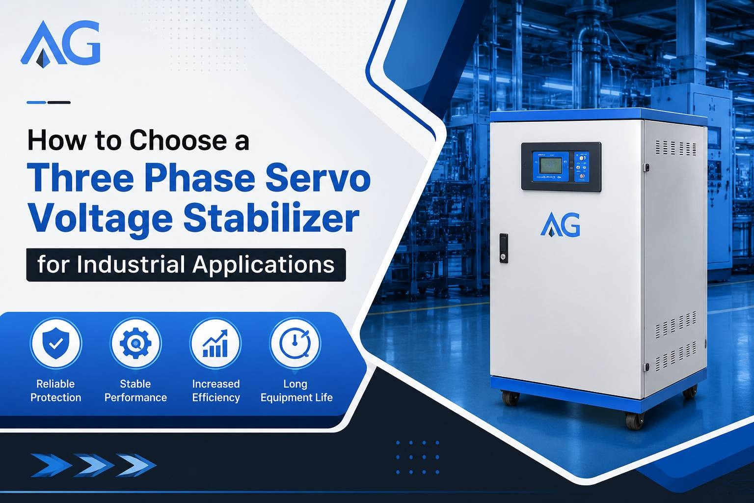 Three Phase Servo Voltage Stabilizer